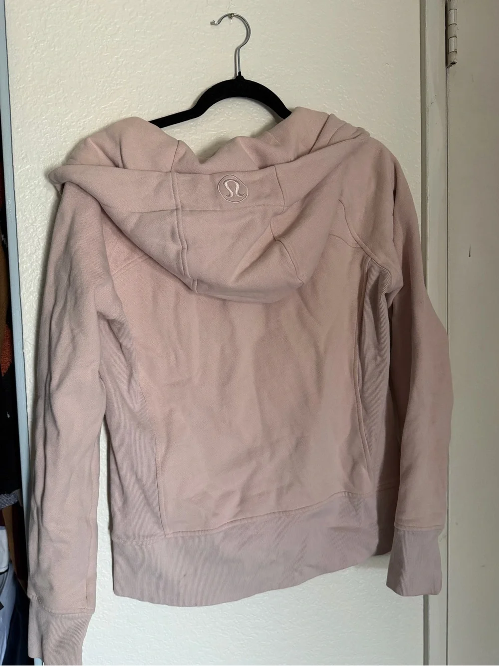 Lululemon Scuba Full Zip Hoodie Mauve Pink Size 10